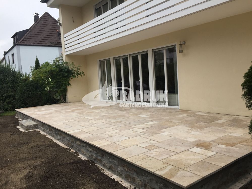 Terrassenbau in München – Landschaftsbau Badruk