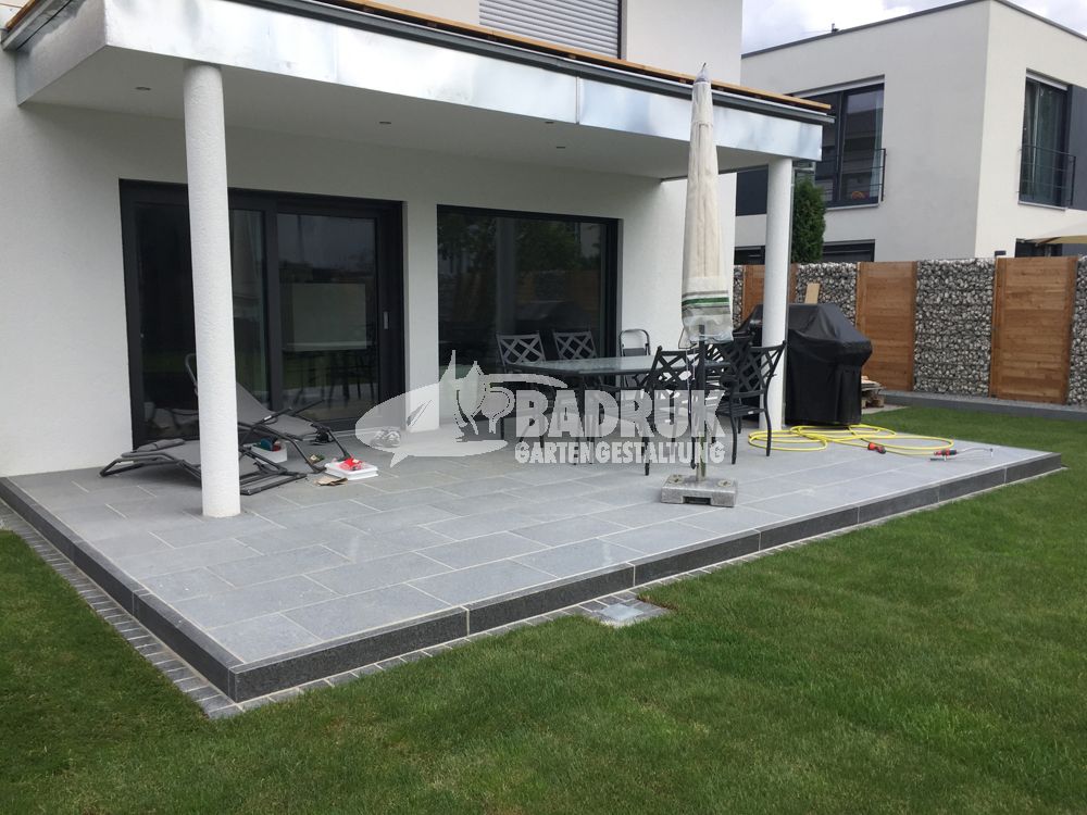 Terrassenbau in München – Landschaftsbau Badruk